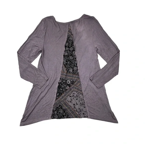 Soft Surroundings Purple Long Sleeve Mystical Moonrise Top - Picture 5 of 5